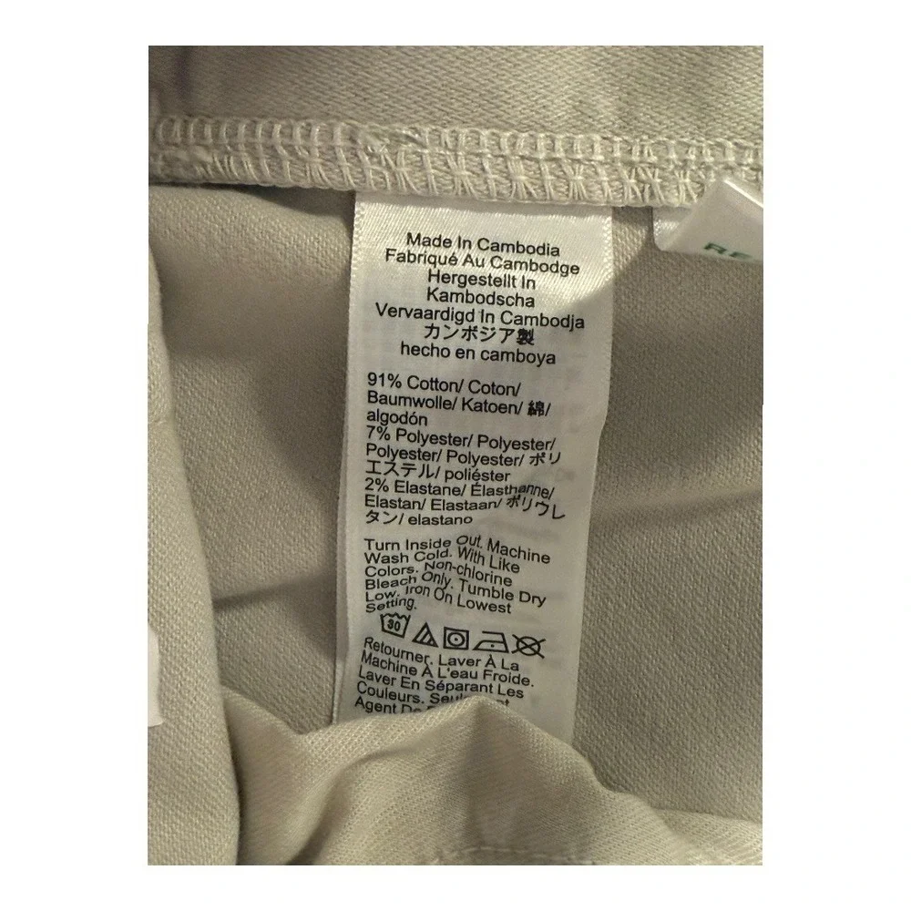 J Crew Stone Slim-fit garment-dyed five-pocket pant Mens 34 x 34‎ NWT